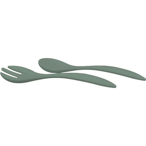 Couverts A Salade En Rpet Iceberg Green 30cm - Livwise Point Virgule