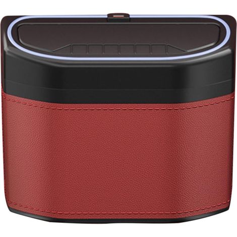 Poubelle de Voiture - Poubelle Automobile Avec Éclairage Tactile Et Anti - (1/5)