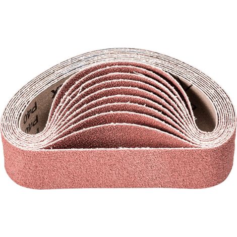PFERD TOOLS Korund Schleifband BA 50x450mm A-COOL40 für Edelstahl-Schliff mit Rohrbandschleifer 20 Stk (1/4)