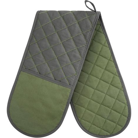 Gants de cuisine doubles résistants à la chaleur
