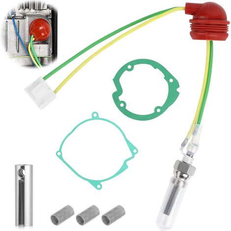 Bougie de préchauffage Diesel, 12v 3kw 5kw 8kw Kit de broches en céramique, Chauffage de Stationnement chauffage diesel pour voiture bateau camion(Universal) (1/5)