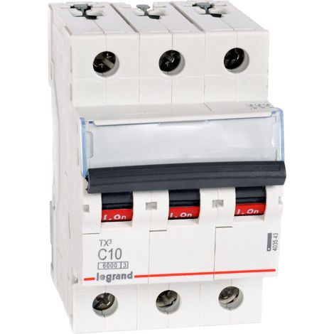 Disyuntor Legrand S303 C10 TX3 10A 400V AC