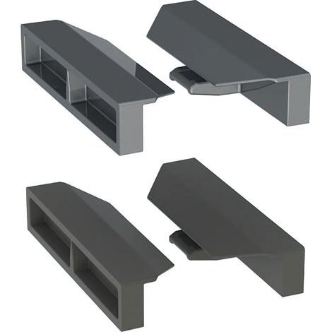 Geberit, fermeture de profil CleanLine20 Set, 243.316.00.1,