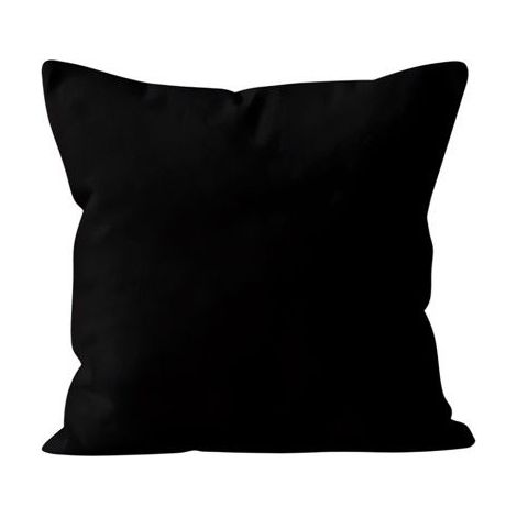 Filiyano-Housse de coussin 40x40 cm ALIX noire, par Soleil d'ocre Noir (1/2)
