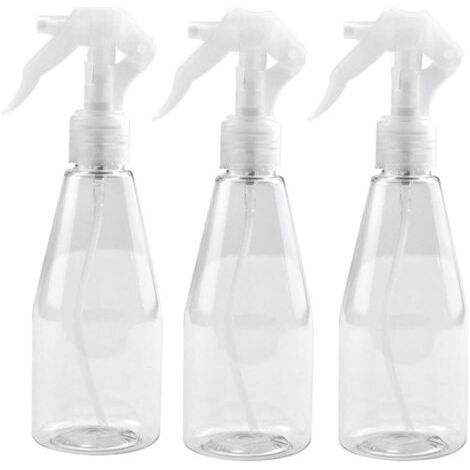 3 Pcs Garden Spray Bottle 200ml Transparent Sprayer for Gardening Cleaning Hairdressing (1/5)