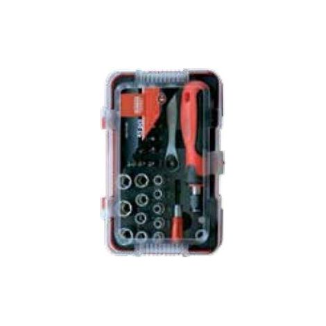 Set de destornilladores Multiwkrętak Modeco de 45 piezas duradero y ligero