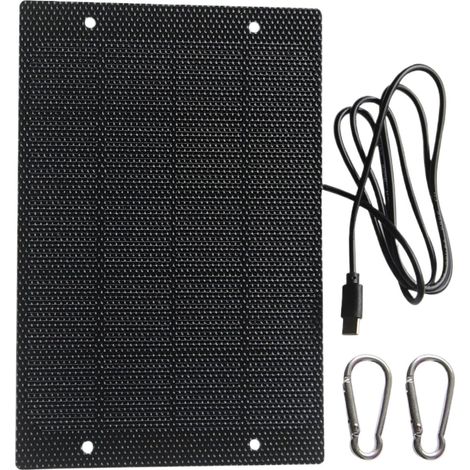 de Tlphone nergie Solaire Portable Panneau Solaire Camping (1/5)