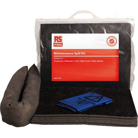 Kit de déversement contient 1 cale de 1,2 m, 1 Haz, 10 tampons pour Entretien ( Prix pour 1 )