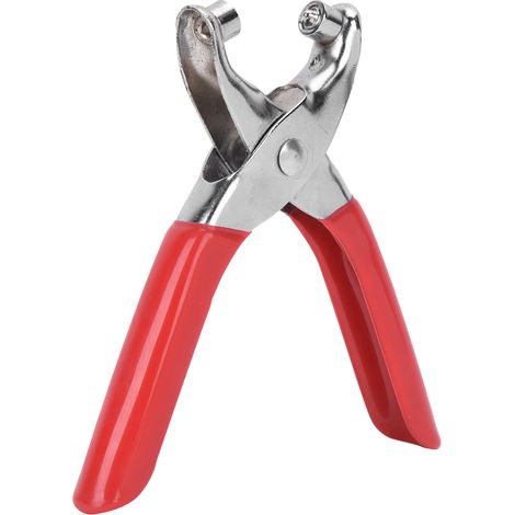 Pince à perforer de 15 cm, outil à perforer le cuir chromé, pince à perforer les boutonnières de ceinture (1/5)