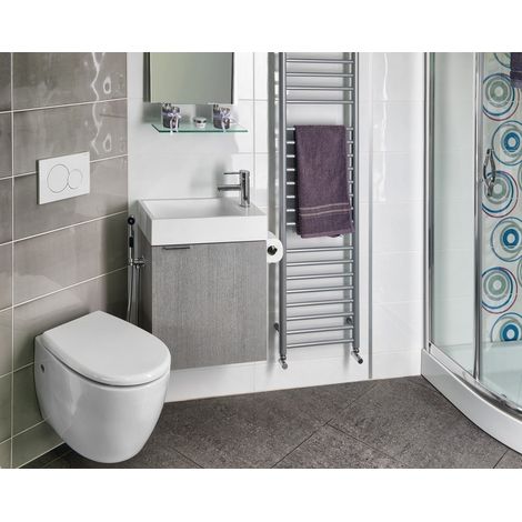 Ensemble de salle de bain LATUS IV 50, chêne argenté