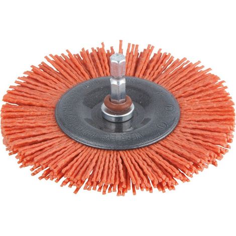 Brosse Nylon Circulaire 100 mm pour Perceuse (1/5)