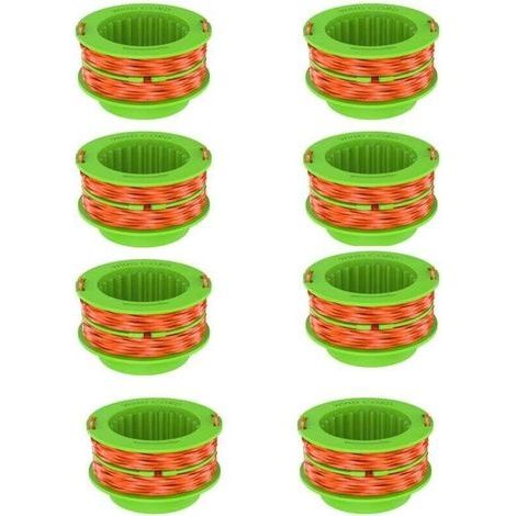 Jeu De Cordons De Coupe Pour Tondeuse Ego Power Plus AS1300 Bobines Remplacement ST1500 ST1500-S 8 Pièces (1/4)