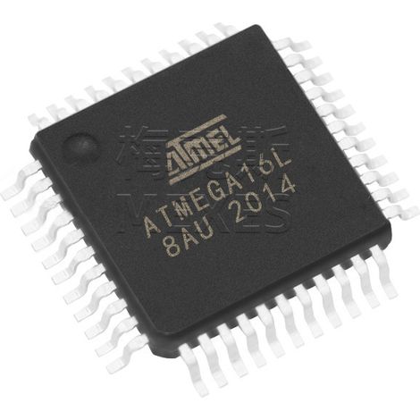 The ATMEGA16L-8AU and ATMEGA16L-8MU are five electronic components/chips that can be assembled and shipped.