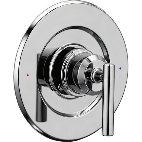 Panneau de douche moderne en cuivre, installation facile, design (1/5)