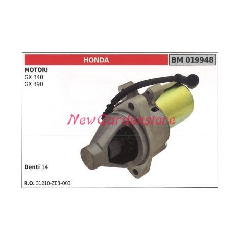 HONDA Anlasser GX 340 Motor Rasentraktor Rasenmäher 019948