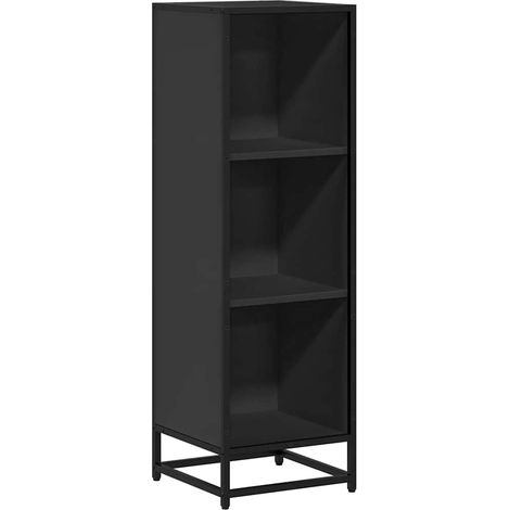 Maison Exclusive - Bücherregal Schwarz 33,5x33x107,5 cm Holzwerks