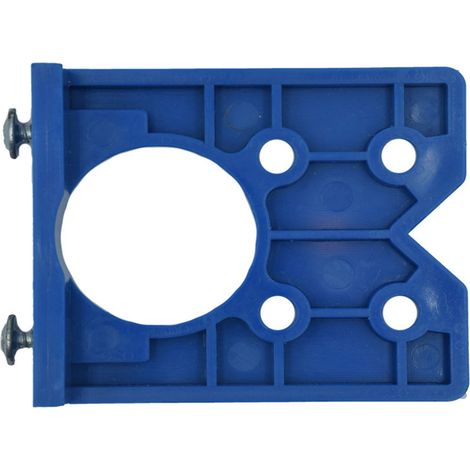 Gabarit de perçage pour charnières invisibles en ABS avec outil de positionnement et ouvre-trou réglable de 35 mm (1/5)