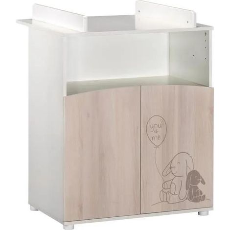 Baby-price Lapinou Wickelkommode Weiß Praktisch