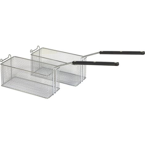 1/2 Panier Friteuse Pro 700 et 900 - 18/23 L - Combisteel - Lot de 2