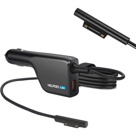 Chargeur de Voiture Pro 15V 6,33A 4A pour Pro 11/10/9/8/7/6/5/4/3/2, Laptop 7/6/5/4/3/2, Go 4/3/2/1, Book 3/2/1 (1/5)