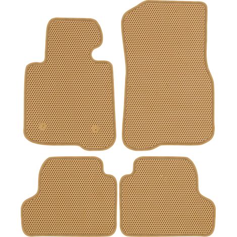 BMW Série 4 F32 Coupé (2013-2020). Tapis de sol dédiés - EVA Beige alvéolé (1/5)