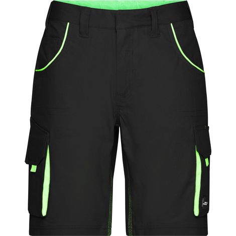 James & Nicholson Bermuda JN872 Gr. 56 black/lime-green (1/5)