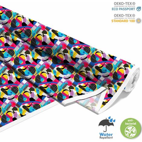 Outdoor-Dekostoffe Oxford - Motiv Geometrisch I DX3442 (1/5)