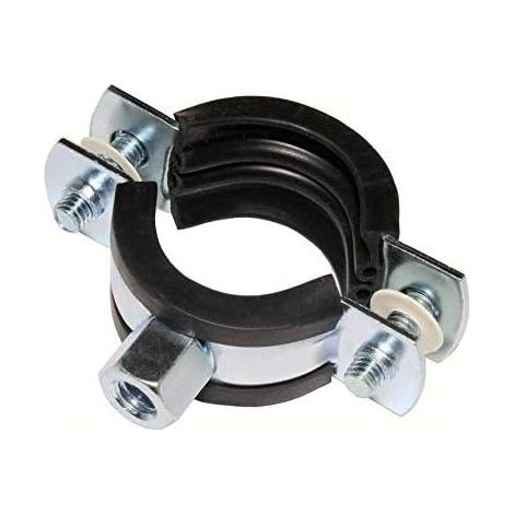 Packung mit 10 Schlauchschellen (44–49 mm / 1 1/2") aus verzinktem Stahl (1/3)