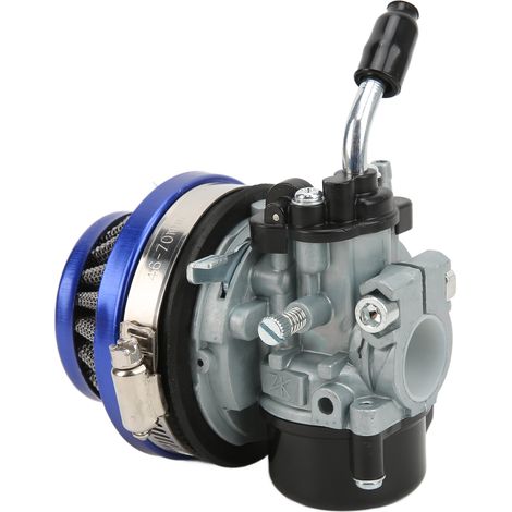 Carburateur 19mm + Filtre à Air en Alliage d'Aluminium, Kit pour Moteur 2 Temps Vélo Motorisé (1/5)