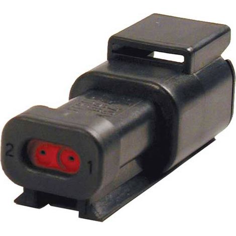 Morsettiera per cavo TE Connectivity DTM Totale poli 2 DTM04-2P-E005 1 pz.