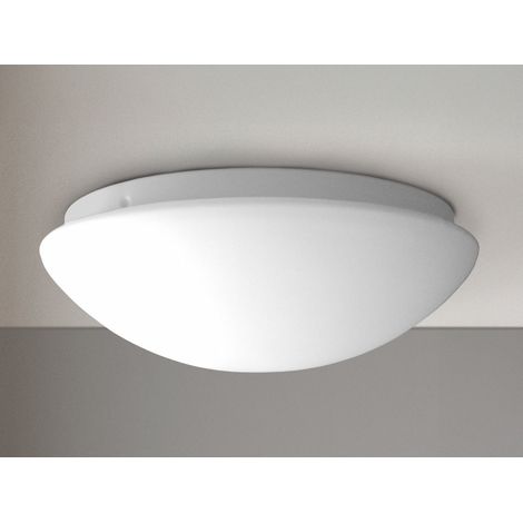 LED Deckenleuchte / Deckenschale rund, Opalglas matt, Ø 25cm (1/5)