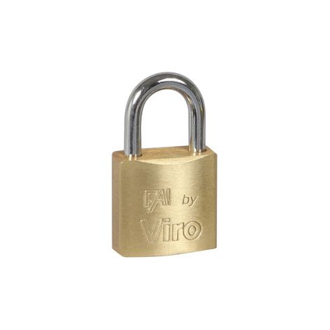 VIRO 551 FAI LUCCHETTO RETTANGOLARE 20 MM- 12,0 pz