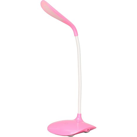 Lampe de bureau LED avec interrupteur tactile, design élégant, rotative à 360°, fonction de chargement USB, respectueuse des yeux, idéale pour la lecture. (1/5)