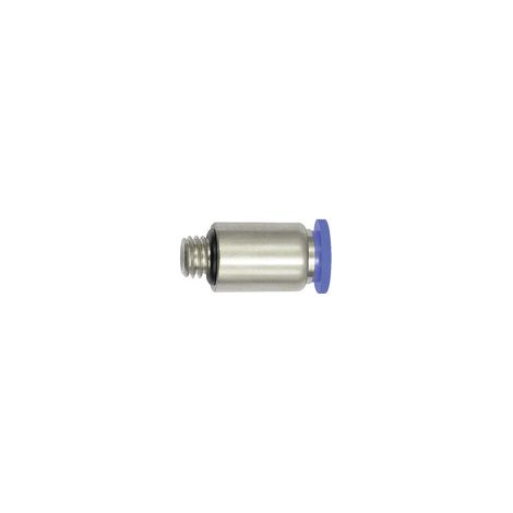 Riegler Gerade Steckverschraubung »Blaue Serie« mini, rund, M3, 207.003-4M (1/2)