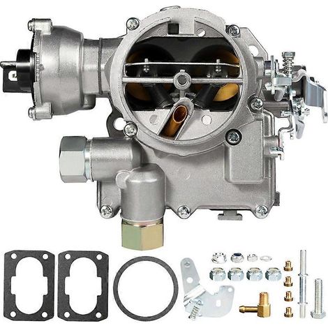 Carburatore marino 3310-864940A01 per motori Mercruiser a quattro cilindri da 2,5/3,0 litri, con iniettore a stelo lungo e guarnizione 3310-8M0045397 (1/5)