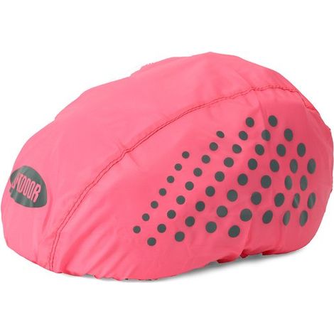 Lot de 2 housses de casque de vélo imperméables et réfléchissantes, avec boucles réglables, capuchons anti-poussière et protection contre la pluie, convenant aux enfants et aux adultes, haute visibili (1/5)