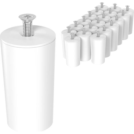 20x Rolladen Anschlag Weiss Stopper Rollladen Puffer Endpunkt 40mm (1/4)