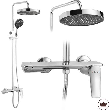 Set Da Doccia Rea Vision Chrome