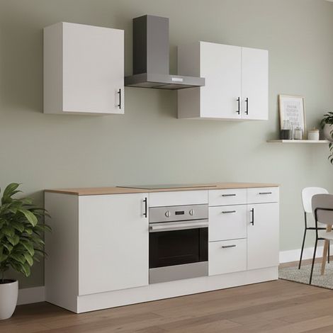Moriantha - Complete Keuken, Wit, 4 Laden