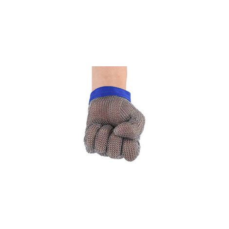 Schnittfeste Handschuhe. Schutzhandschuhe aus Edelstahl zum Austernöffnen und Fleischschneiden (1 Stück). - Crezuo (1/3)
