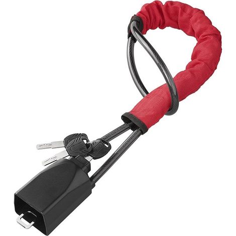 Bloccasterzo con 3 chiavi dispositivo antifurto