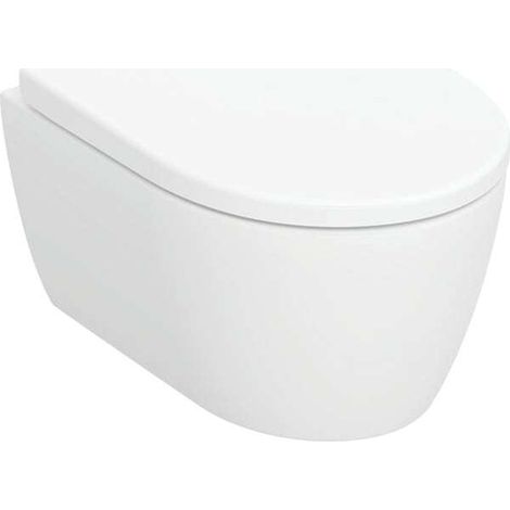 Juego Geberit iCon para WC suspendido, Rimfree, incl. asiento de