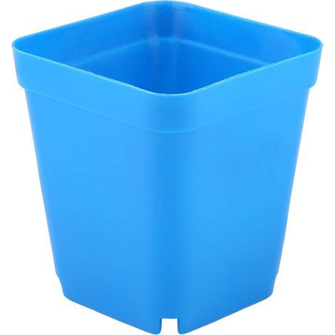 Décoration de panier en pot, pot en plastique résistant à la corrosion en plastique, jardin domestique pour projets écologiques, meubles pour la maison Bleu foncé (1/5)