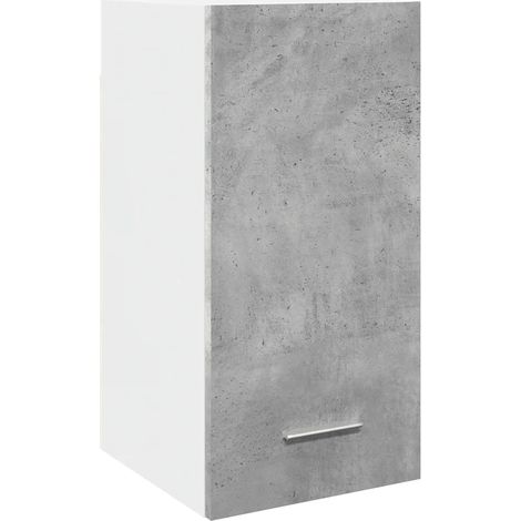 Mueble de cocina mural de diseño moderno 30 x 31 x 60 cm madera de ingeniería gris hormigón 020050748 (1/5)