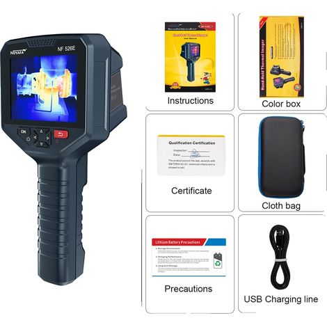 Imager thermique, résolution 256x192, fréquence d'images de 25Hz, NF-526E (1/2)