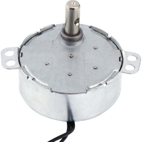 Moteur synchrone à courant alternatif, Moteur Synchrone Électrique 220-240V AC 4W CW/CCW(2.5-3RPM) (1/5)