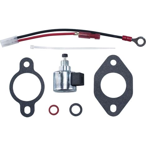 Solénoïde de carburant de carburateur 12-757-09 compatible pour Kohler 12 757 33-S 12-435-02-S CV12.5 CH11 CH13 CH15 CH16 CV14 CV15 CV16 CV450 CV460 CV461 CV490 CV491 CV492 CV493 Moteur (1/5)