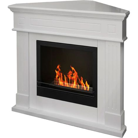 Ford - Bioethanol Eckkamin 110x63xH102 cm, braun (1/5)