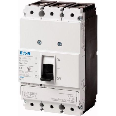 Interrupteur sectionneur Ii 1250A 3p 63A 000102681 EATON NS1 63 NA