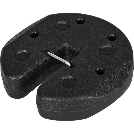 12KG Gazebo Weights Set of 4, Weights for Gazebo Legs with Reinforce Pins and Carry Belt, for Canopies Marquees Tents